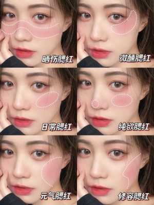 腮红简单手法,用什么打腮红效果最好