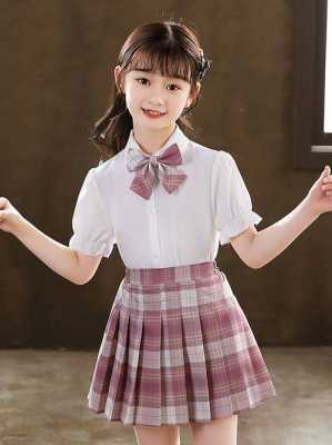 小孩子怎么扎头发（11岁女孩穿jk制服扎什么头发最好看）