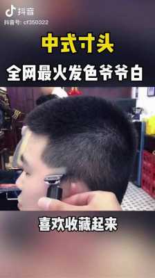 寸头怎么染（寸头在家如何染白）