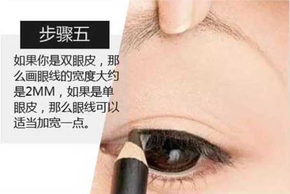 眼线怎么画法（眼线怎么画法步骤）