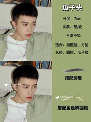 瓜子头适合什么脸型（瓜子头适合什么脸型男）