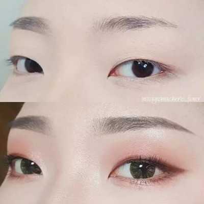 圆脸单眼皮小眼睛怎么化淡妆,小眼怎么化大眼妆