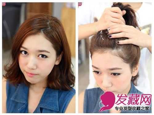 短头发如何盘丸子头,长发怎么盘丸子头简单好看