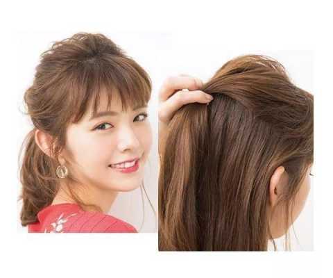 蓬松马尾辫怎么扎有气质,头发蓬松怎么扎马尾好看