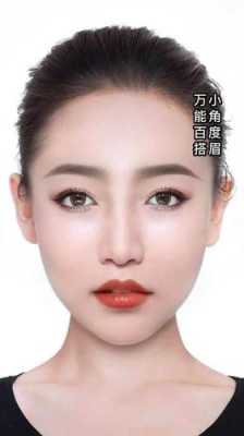 粗平眉适合什么脸型（粗平眉适合什么脸型女）