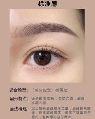 标准眉怎么画,标准眉怎么化妆好看