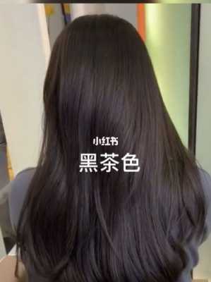 黑褐流行色是什么颜色,黑褐色头发是什么颜色的图片