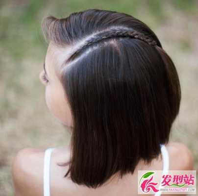 10到14岁短发怎么扎简单霸气,短头发怎么扎好看小孩子
