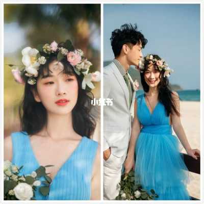 拍婚纱照什么颜色的头发好看（拍婚纱照什么颜色的头发好看图片）
