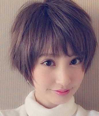 圆脸适合什么短发女,圆脸合适什么短发型
