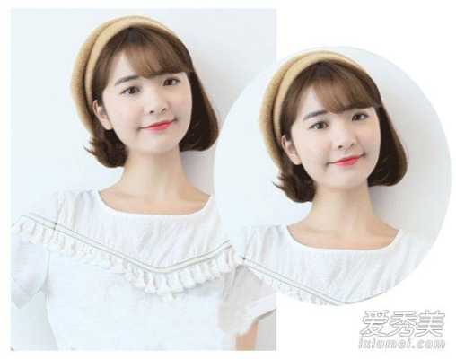 头发前面刘海怎么剪短好看,今年什么刘海最流行女孩子