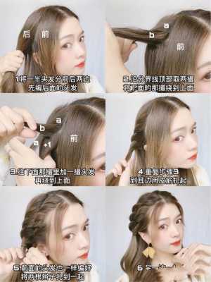 自己怎么编发（自己怎么编发好看又简单图解）