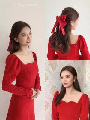 红色头发搭配什么衣服（红色头发配什么颜色的裙子）