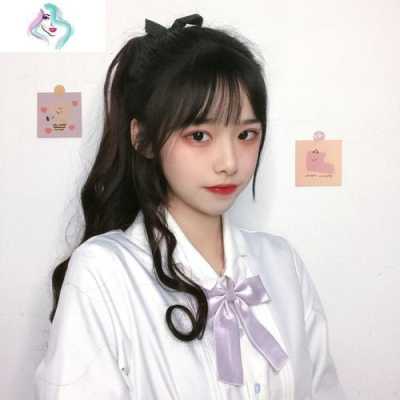 怎么扎刘海马尾辫,马尾辫适合什么刘海女生