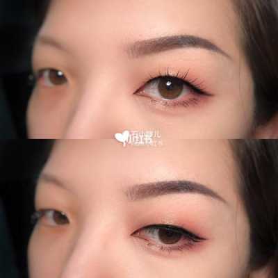 一个眼睛大一个眼睛小怎么化妆,眼睛太大怎么化妆好看