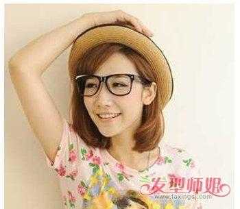 长脸女生怎么变短脸,女孩长脸适合什么发型图片