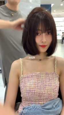 短发怎么弄显脸小,什么短发显脸小图片女