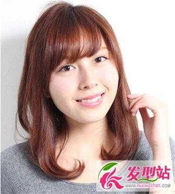 胖女圆脸什么发型好看（胖女圆脸什么发型好看图片）
