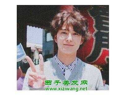 男自来卷适合什么发型（男生自来卷怎么用夹板造型）