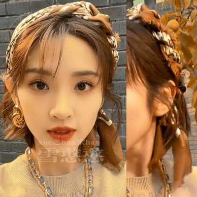 短头发怎么戴发箍（短头发怎么戴发箍好看）