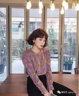 黄皮短卷发染什么颜色,短卷发染什么颜色好看女