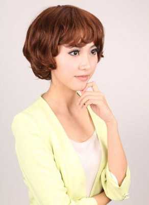 黄皮短卷发染什么颜色,短卷发染什么颜色好看女