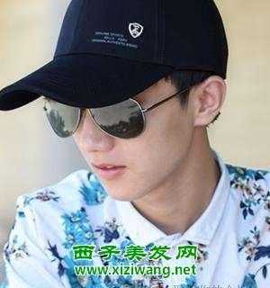 男生头大长脸戴什么帽子,大长脸适合什么发型男生