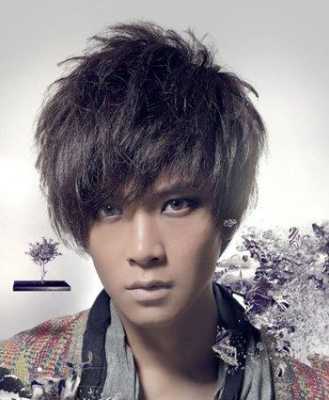 烟花烫短发男卷法,男短发烫什么发型好看图片