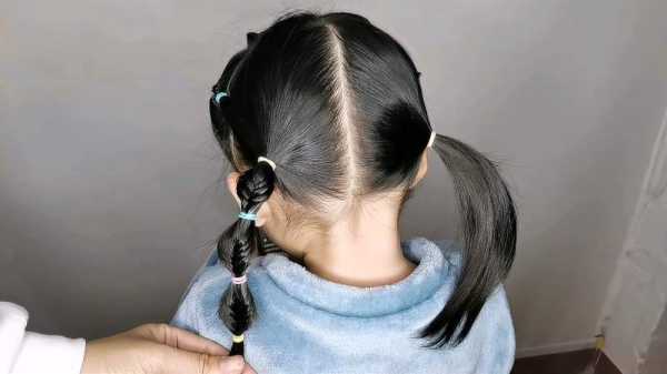 2岁女宝宝短发怎么扎头发,2岁宝宝头发短发怎么扎好看视频