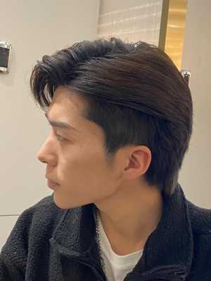 发型侧面怎么剪好看,侧脸不好看留什么发型男
