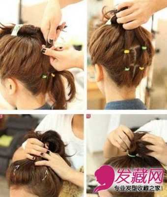 结发怎么梳（接发扎发教程）
