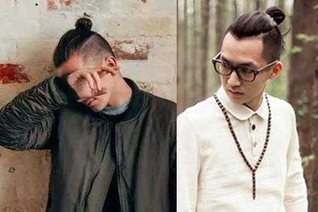 怎么梳发髻（男士发髻怎么扎）