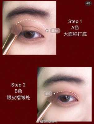 红色系眼妆教程,红眼影怎么画好看