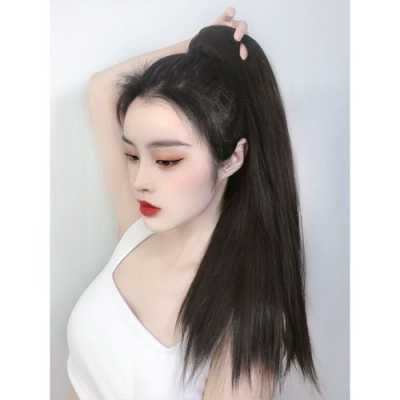 接发片怎么带（假马尾发片怎么带）