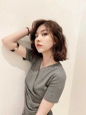女生烫发类型,什么卷发显少女感