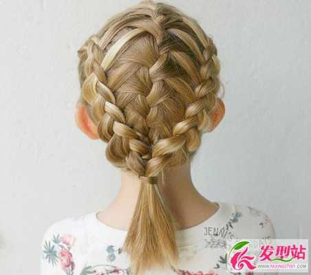 公主头的扎法,小孩公主头怎么扎头发