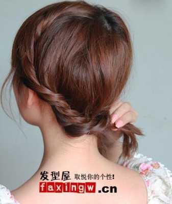 韩式微卷怎么烫（喜婆婆中短发盘发教程简单好看）