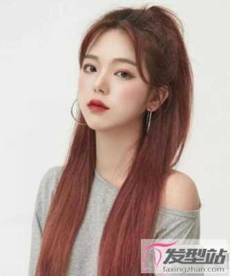 染长发手法教程,发型女长发怎么扎可爱