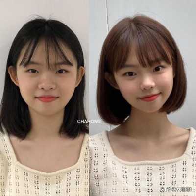 额头扁平窄适合什么发型,脑门扁平适合什么发型女