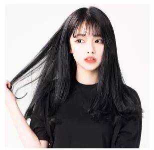 圆脸黑发适合什么发型（圆脸黑发适合什么发型女）