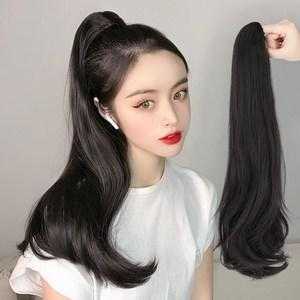 假发马尾怎么带,假发怎么样绑马尾好看