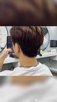 头发后面怎么剪好看男（男生头发流向向后怎么剪）