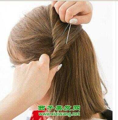 12岁头发到肩怎么扎才好看,中长发夏天怎么扎好看凉快