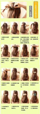 怎么用头发绑头发图解（怎么用头发绑头发图解视频）
