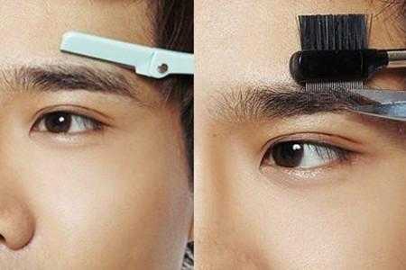 男生怎么修眉毛才能好看,男士的眉毛怎么修好看图片
