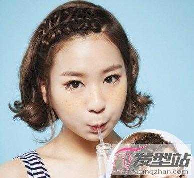短中发怎么扎简单好看,中发怎么扎好看图解视频