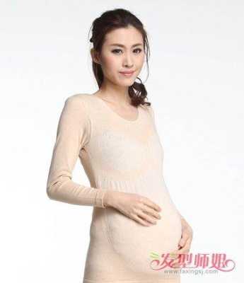 孕妇发型扎法,孕妇剪什么发型好看图片