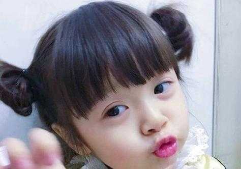 孩子丸子头扎法,小孩子丸子头怎么扎好看