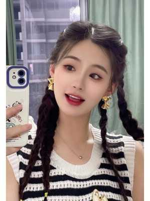 大圆脸适合编什么辫子（辣妹编发适合方圆脸吗）