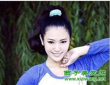 高刘海怎么扎蓬松,蓬松高刘海怎么扎好看